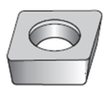 CPMT09T304-HM YBD102 Insert-Turning; positive; HC CPMT09T304-HM YBD102 Insert-Turning; positive; HC