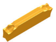 ZPFD0302-MG YBG302 Grooving Insert; positive; HC ZPFD0302-MG YBG302 Grooving Insert; positive; HC